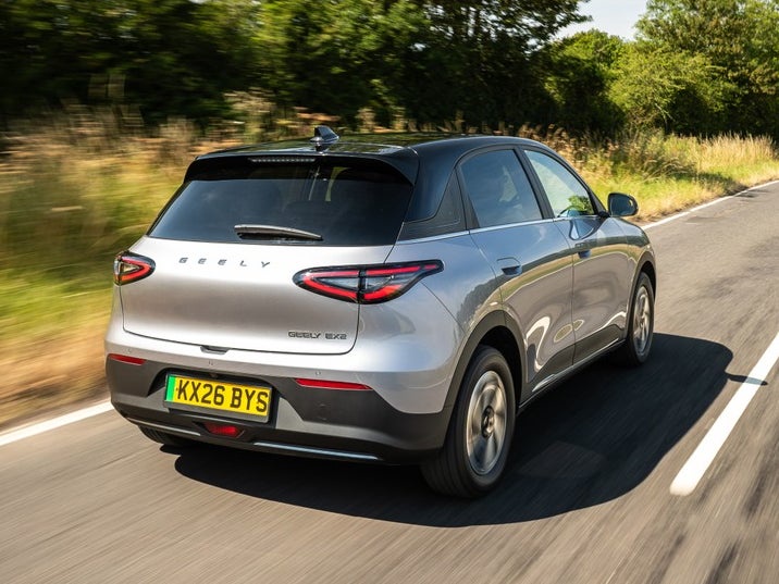 The Geely GX2 features ride and handling tuned by Lotus – and it rides reasonably well (Geely)