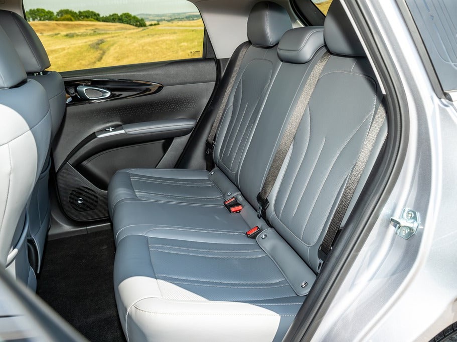 Rear space in the Geely EX2 is impressive (Geely)