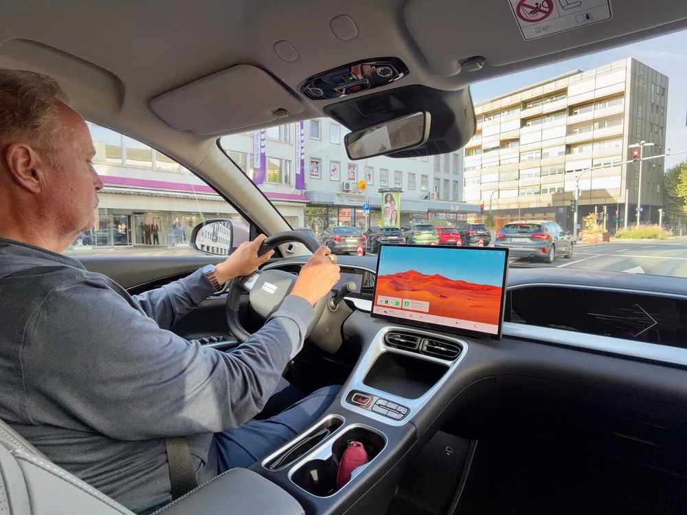 I drove the Geely EX2 while judging German Car of the Year (Steve Fowler)