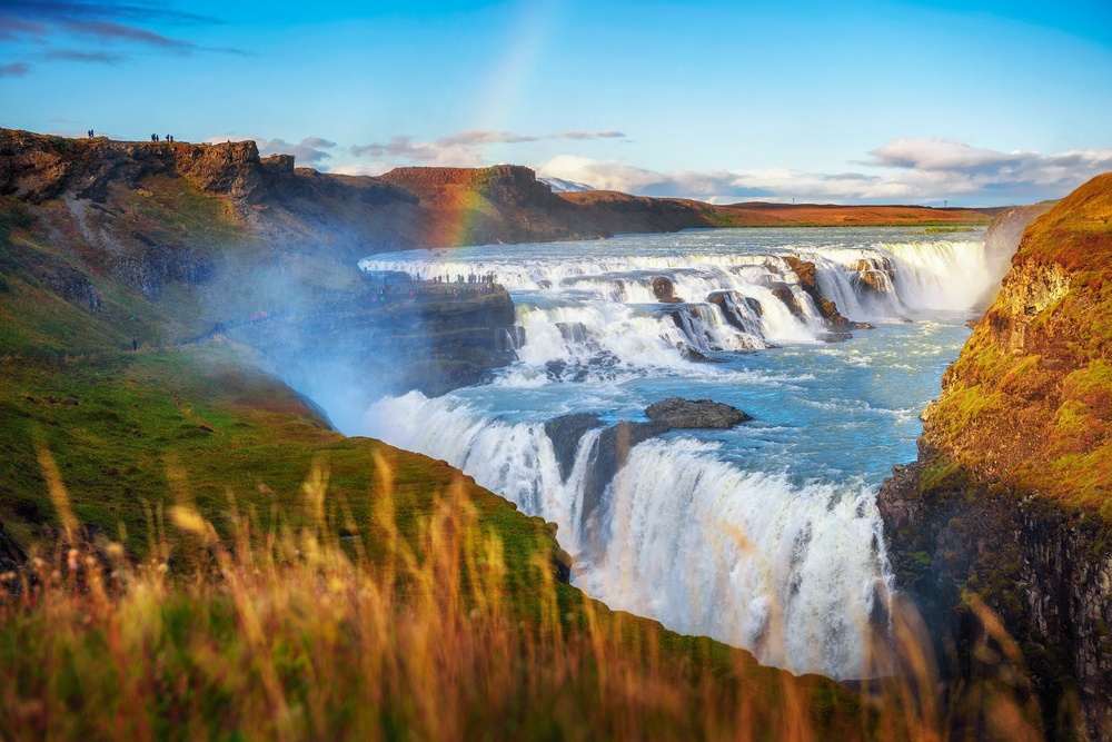The remarkable Gullfoss waterfall (Getty Images/iStockphoto)