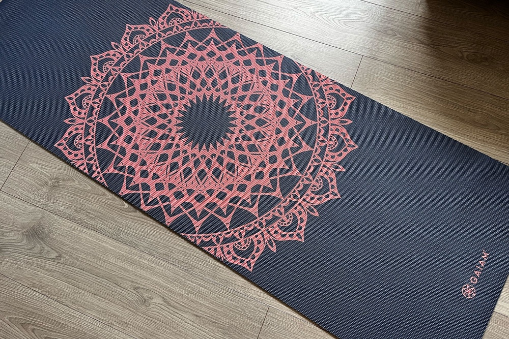 This is a high-quality yoga mat (Alice Reynolds/The Independent)