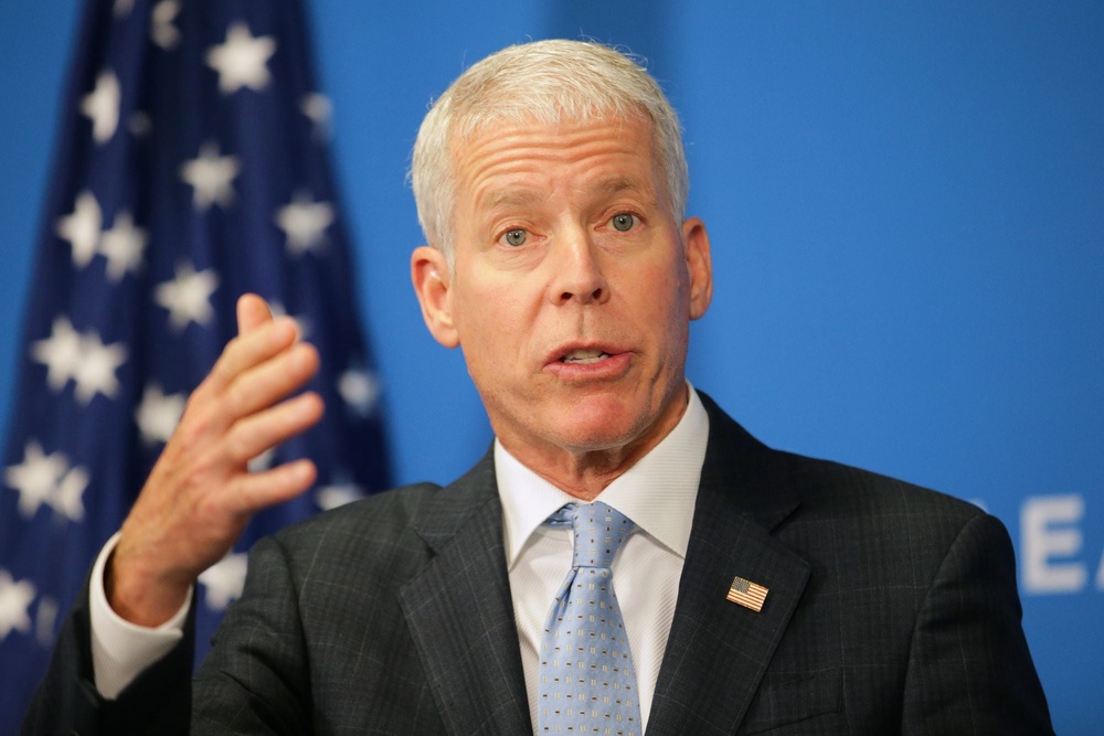 Energy Secretary Chris Wright is set to announce the nearly $2 billion investment on Thursday (AP Photo/Heinz-Peter Bader)