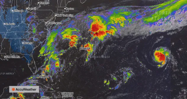 The storm is moving in to the East Coast Thursday, but will have its largest impacts from Friday night to Saturday night (AccuWeather)