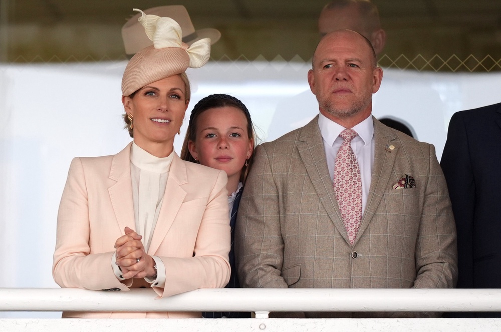 Zara and Mike Tindall and their eldest daughter Mia (Mike Egerton/PA) (PA Wire)