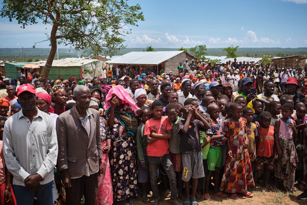 A community in Mozambique (AFP/Getty)