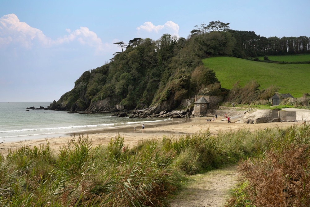Mothecombe Beach in Plymouth is on Devon’s coast (Getty Images)
