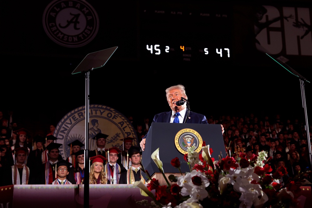 The White House launched Trump TV, a 24/7 livestream of the president’s past moments, Monday, but it seems more people are interested in watching videos that can put them to sleep rather than an old Trump speech (Getty Images)
