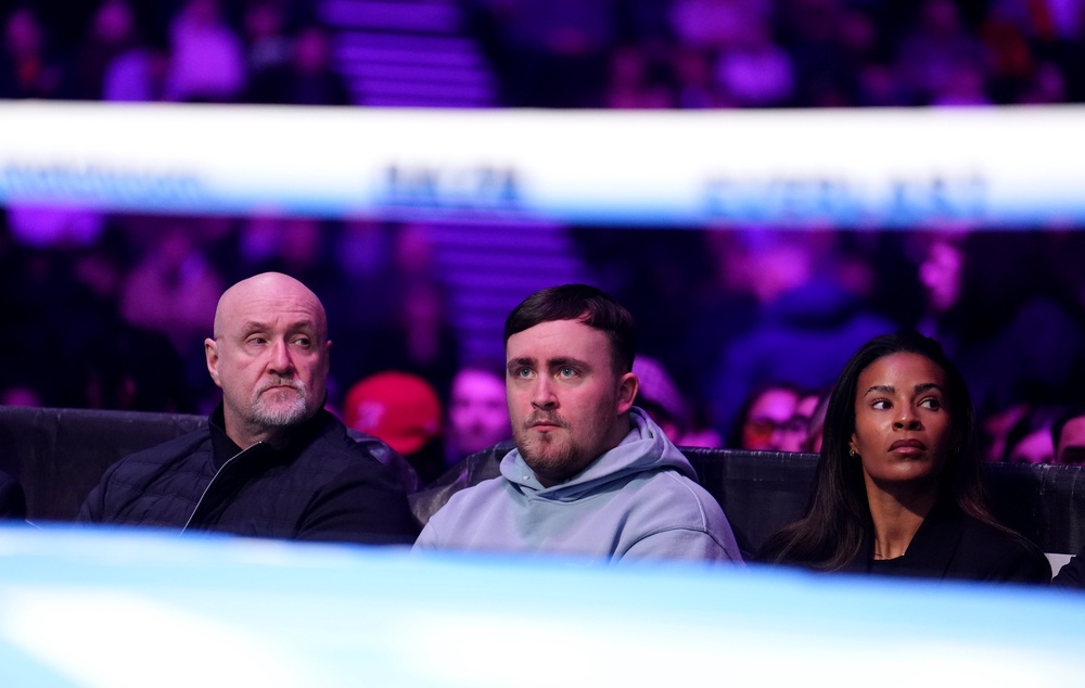 Littler is known to be a fan of boxing (Martin Rickett/PA) (PA Archive)