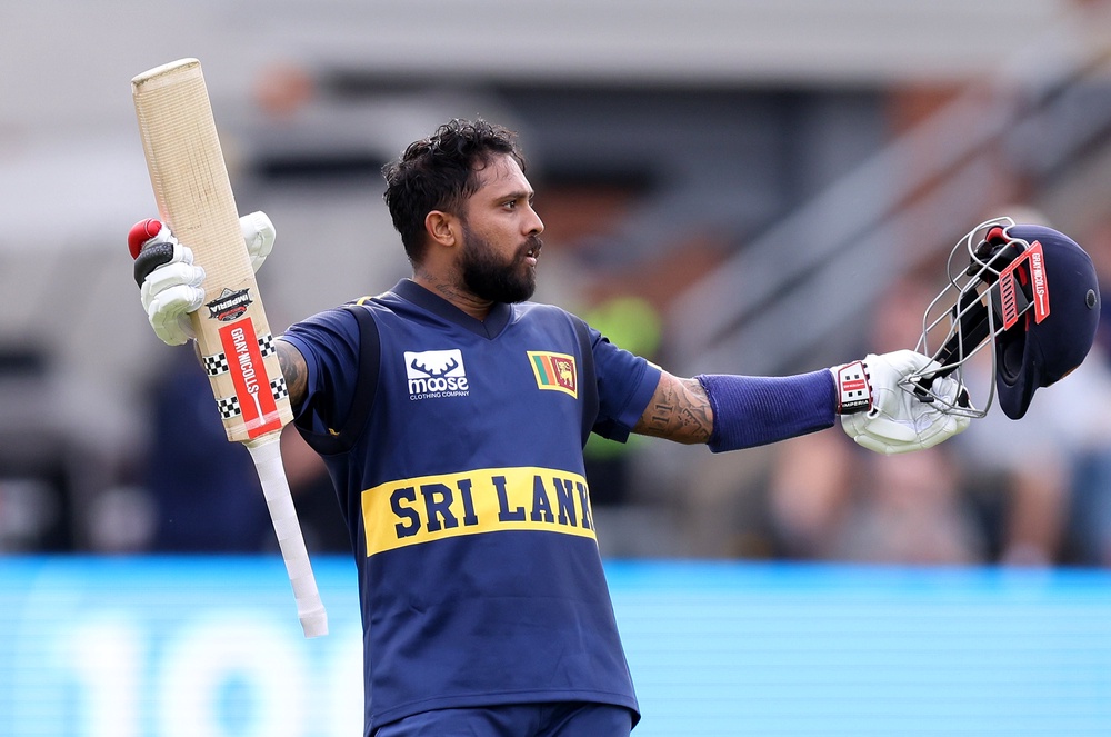 Kusal Mendis was sublime as he made a century (Getty)