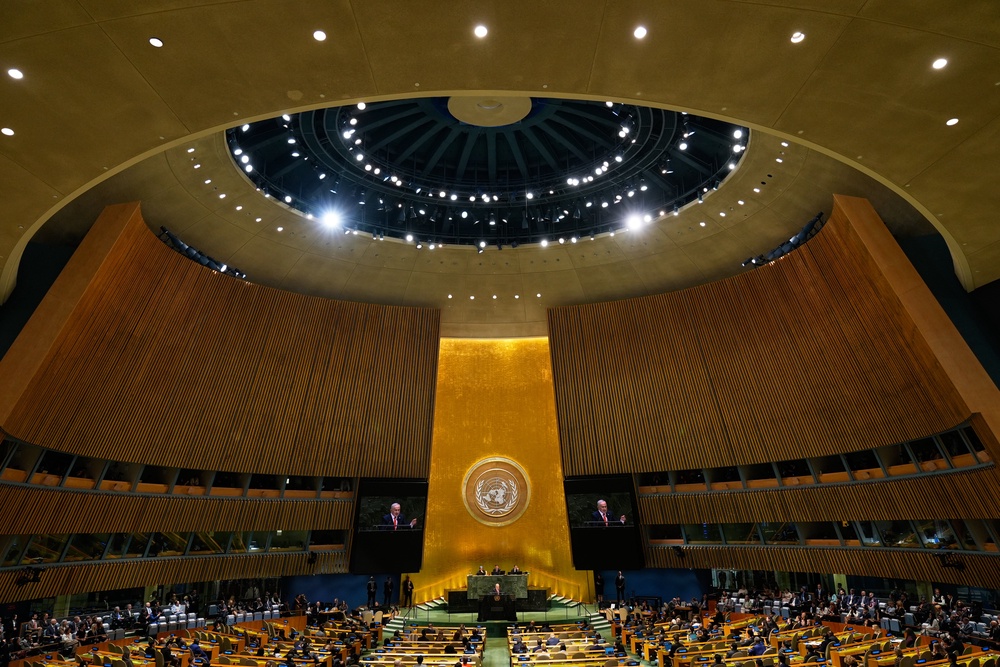 The Israeli prime minister urged ‘Jews around the world’ to ‘stand up’ (Seth Wenig/AP) (AP)