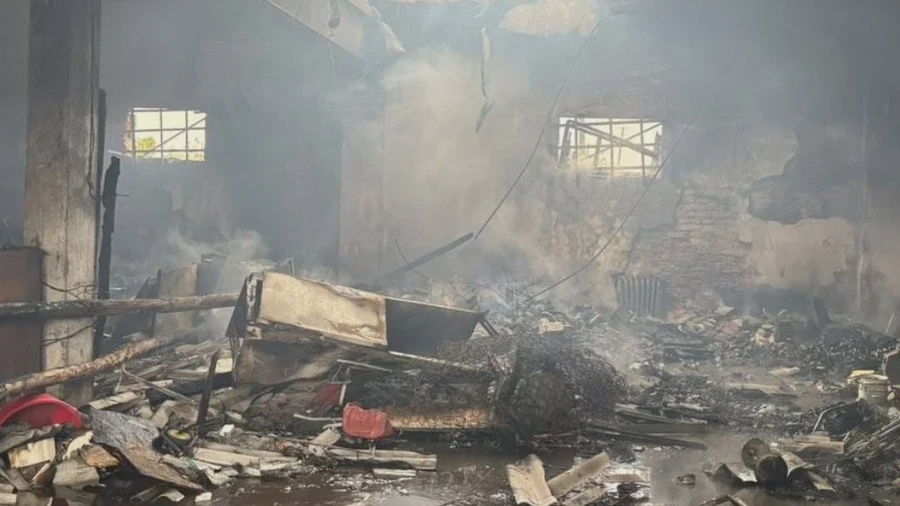 Russian launched a heavy air attack against Ukraine overnight (Kharkiv Oblast police)