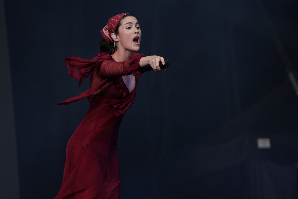 Research found tickets for 2027 Manchester arena tours, including Gracie Abrams, pictured, being listed on uncapped resale websites at more than 1,000% above face value (Yui Mok/PA) (PA Archive)
