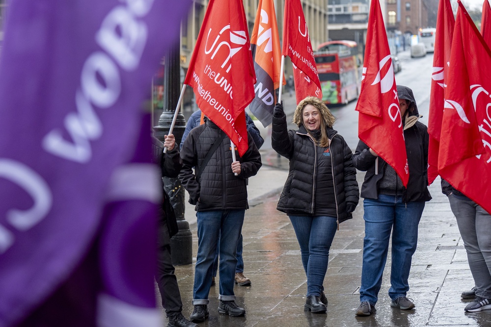 Unions say firing and rehiring is not necesary (Jane Barlow/PA) (PA Archive)