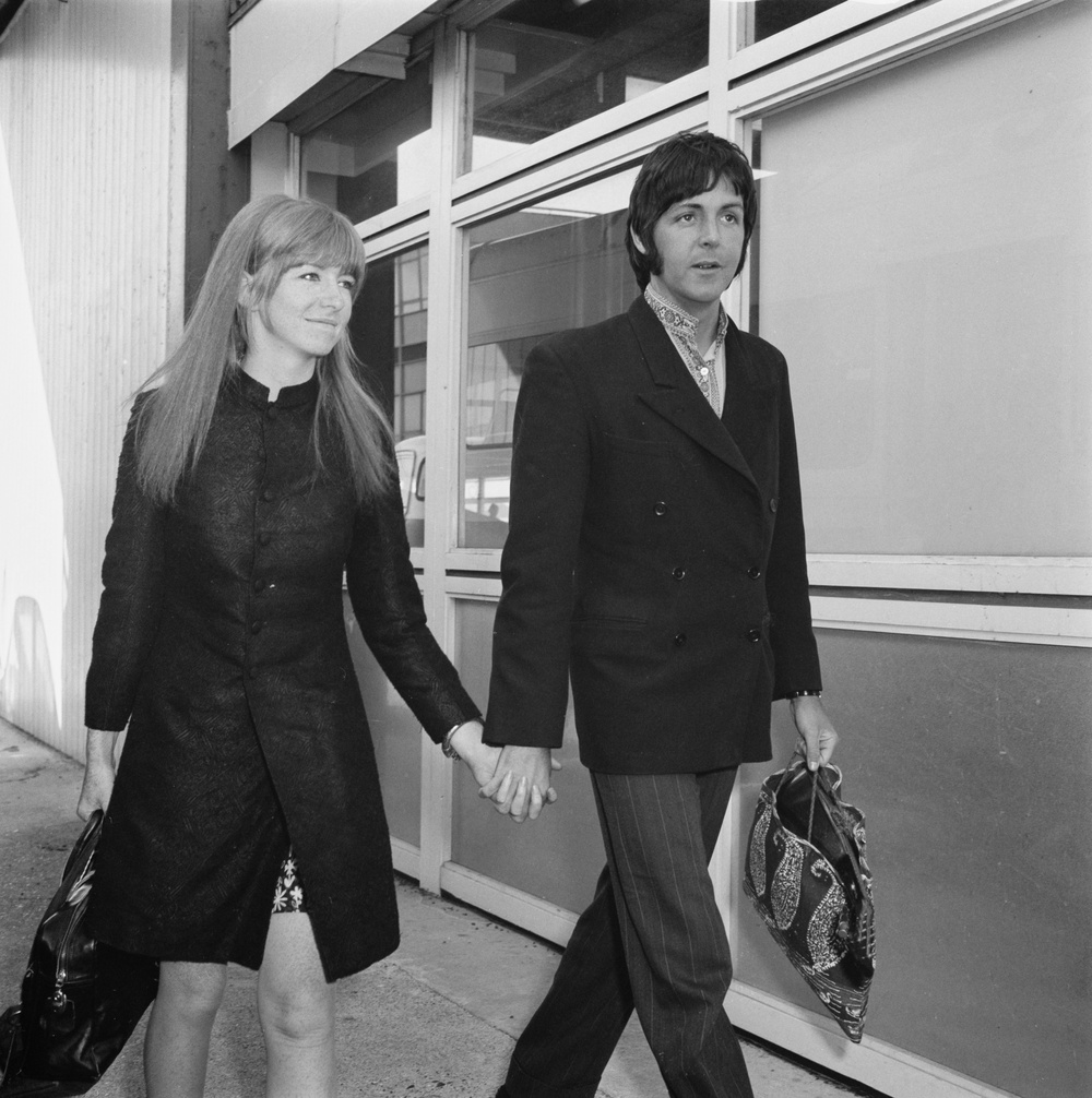 Jane Asher and Paul McCartney in 1968 (Getty)