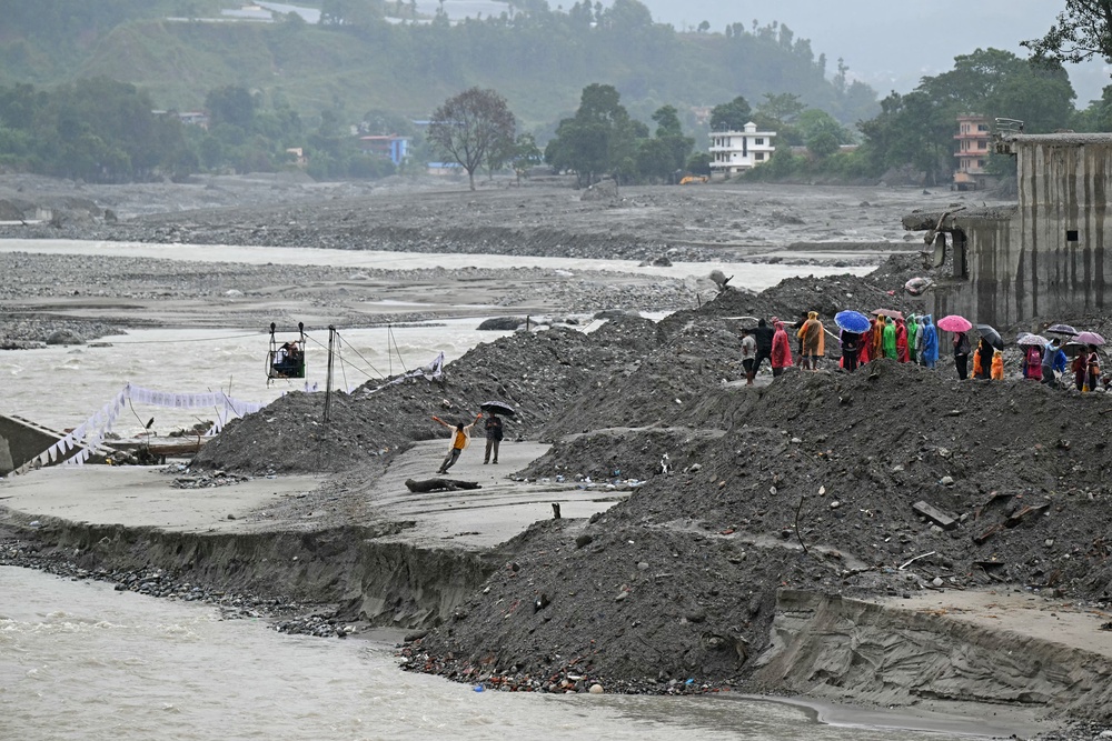 The Super El Niño has intensified extreme weather events around the world (AFP/Getty)