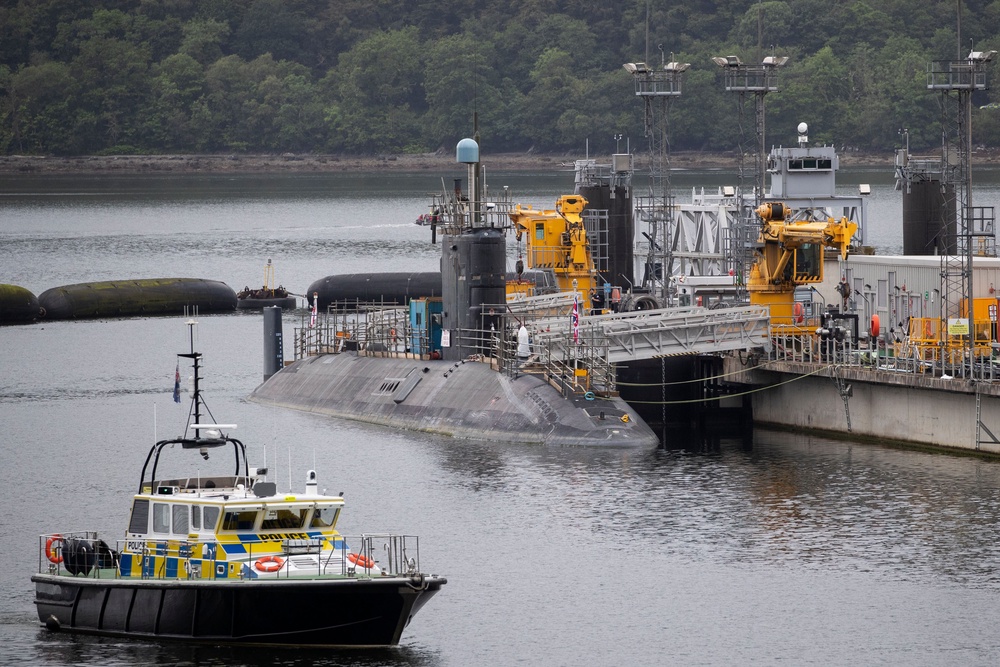 Healey is set to announce a UK-only competitive tender process to acquire three new floating docks located at HM Naval Base Clyde, Faslane (PA Archive)