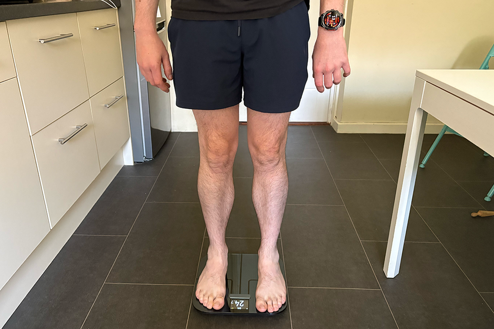 If you have an existing Garmin device, the scales pair easily with the Connect app (Sabrina Sahota/The Independent)