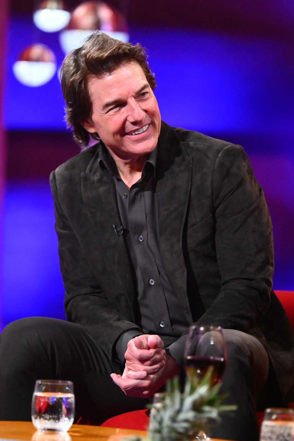 Tom Cruise during filming for the Graham Norton Show (PA)