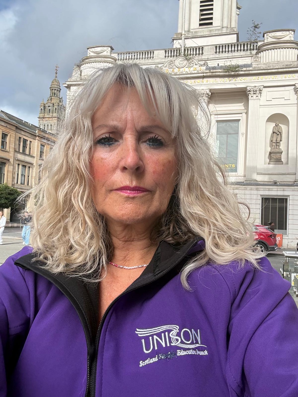 Sylvia Haughney, Glasgow education convener at Unison (Handout/PA) (Sylvia Haughney)