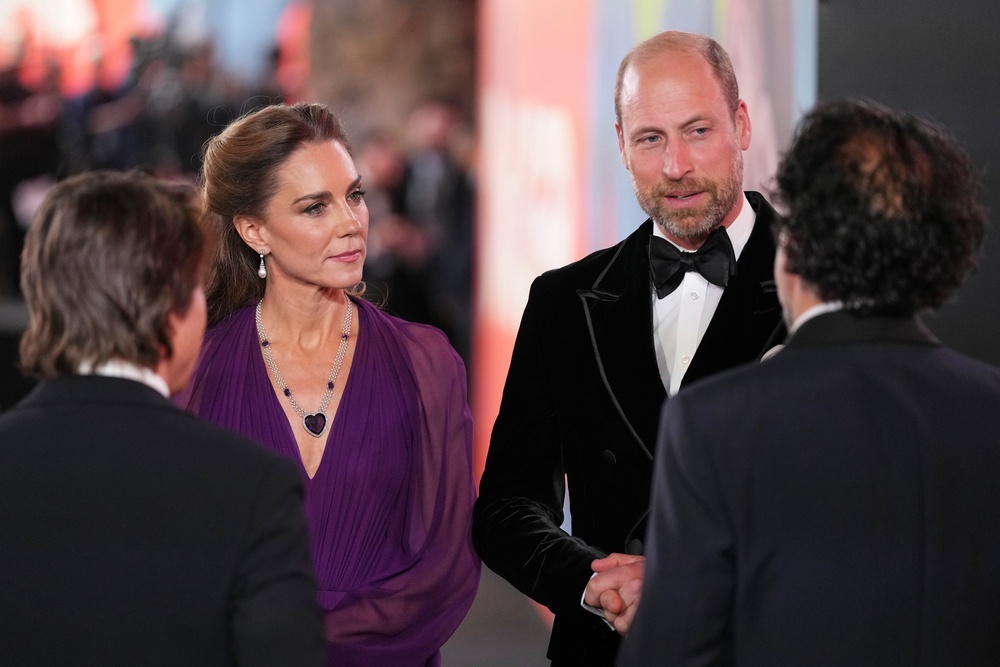Kate said that she and William get their children involved in the household chores (AP)