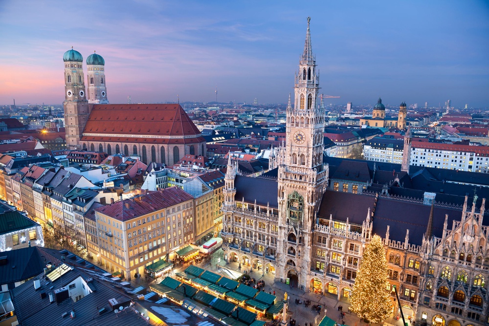 The main Munich Christkindlmarkt at Marienplatz runs from 20 November (Getty Images/iStockphoto)