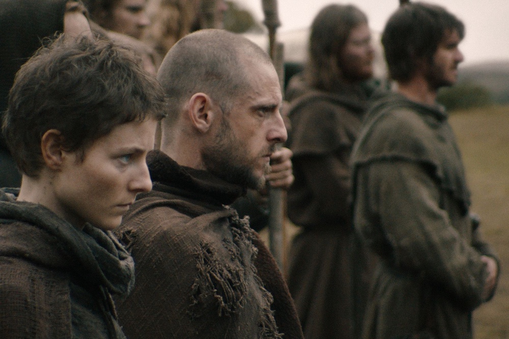 Thomasin Mackenzie, Bell and Andrew Garfield in ‘The Uprising’ (Entertainment in Film)