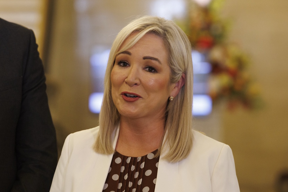 Michelle O’Neill said Sinn Féin ‘stands fully with the Garvaghy Road community’ (Liam McBurney/PA) (PA Wire)