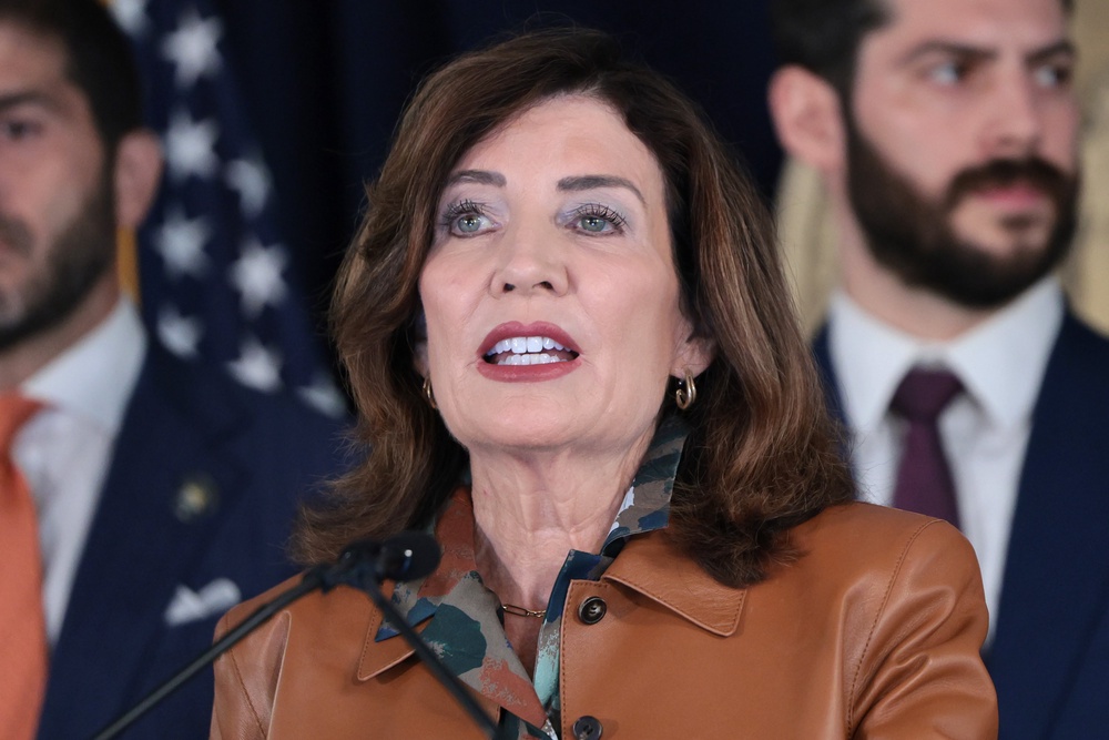New York Gov. Kathy Hochul declared a state of emergency ahead of the storm (Getty)