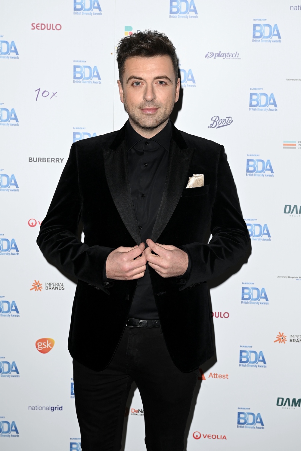 Mark Feehily attends the 2022 Burberry British Diversity Awards at De Vere Grand Connaught Rooms on March 10, 2022 in London, England (Getty Images)