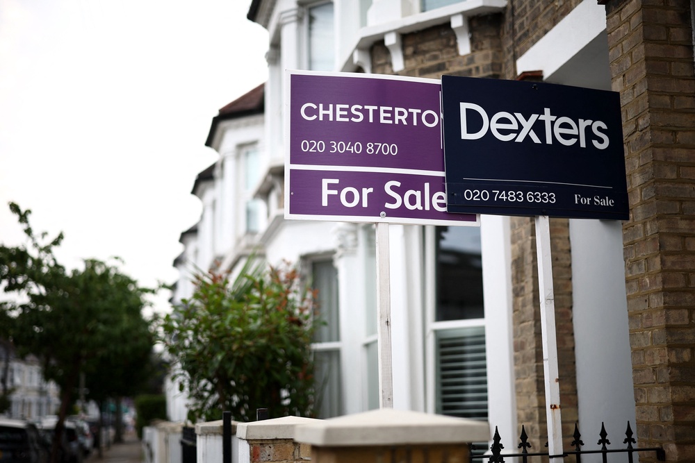 The prime minister said he was concerned by the high number of young people who have given up on home ownership because of high living costs (AFP via Getty Images)