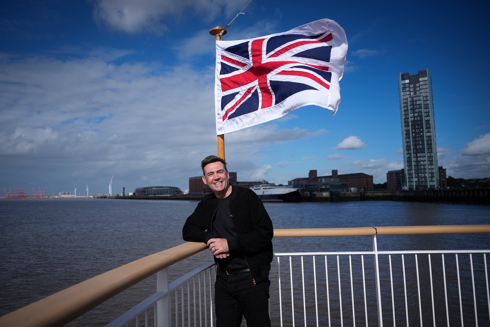 Andy Burnham in Liverpool of the eve of his first party conference as leader (Getty)