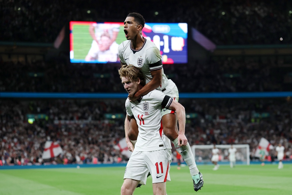 Image from: England vs Spain LIVE: Tuchel maintains hosts ‘dominated’ world champions despite loss in five-goal thriller at Wembley