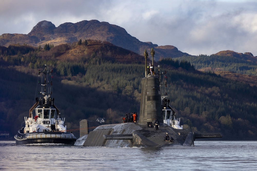 Investment will be made in the Royal Navy’s Scottish submarine base (POphot Barry Wheeler/Ministry of Defence/PA) (PA Archive)