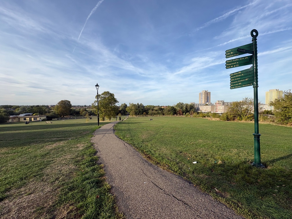 Everyone should have access to a public green space, Dave Morris says (Emily Beament/PA)