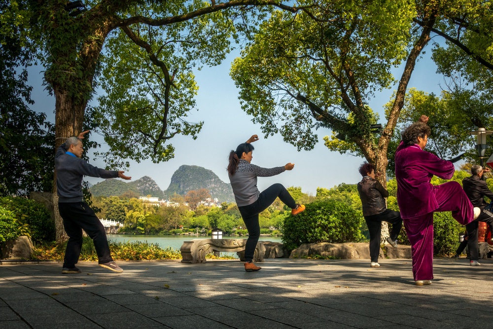 Tai chi is for all ages (Alamy/PA)
