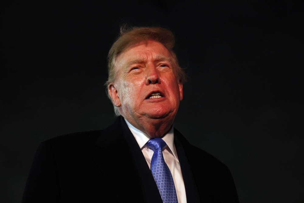 Trump’s administration has insisted the ads are public service announcements and not overtly political in nature (Getty)