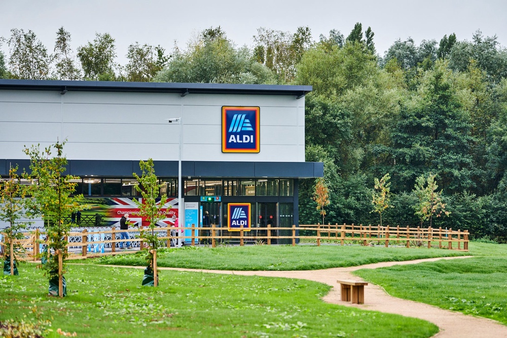 Discount supermarket Aldi has pledged to invest £900 million in another 40 new stores next year (Aldi/PA) (Aldi)