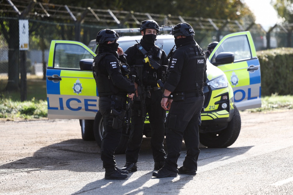 Police said that the five men remain under investigation (Reuters)