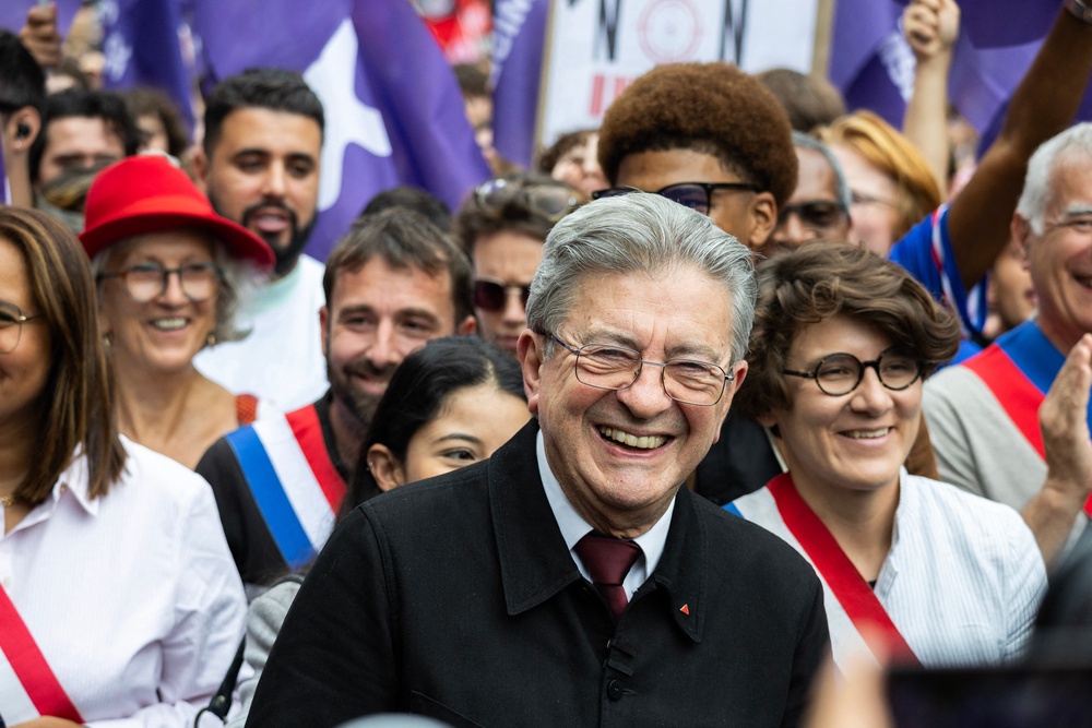 Jean-Luc Melenchon, of the far-left La France Insoumise (LFI), is a candidate for the 2027 presidential elections (AFP/Getty)
