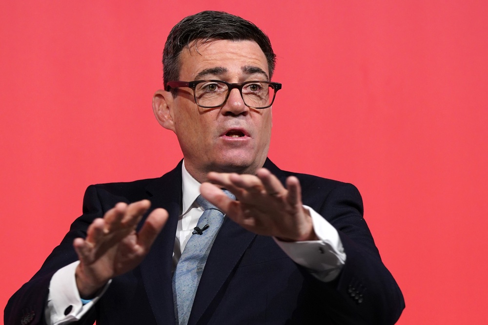 Last week, Andy Burnham failed to rule out putting rejoin in the next election manifesto (Getty)