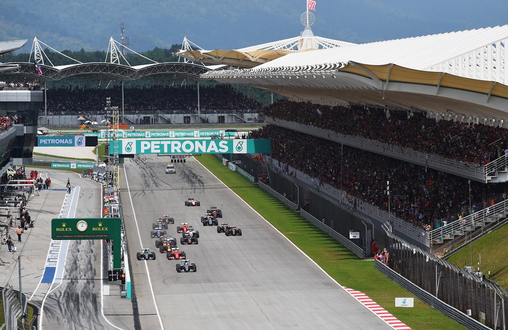 Malaysia last hosted an F1 race in 2017 (Getty)