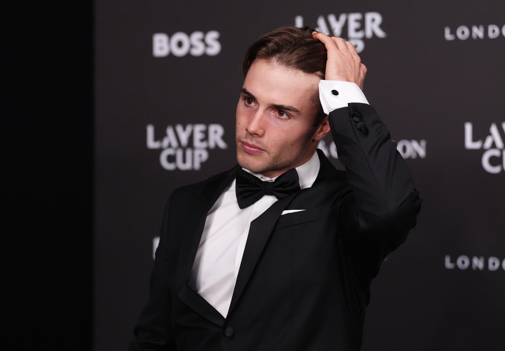 Arthur Fery on the black carpet (Adam Davy/PA) (PA Wire)