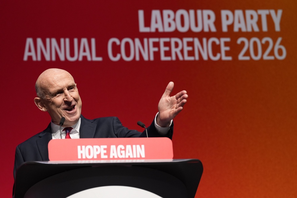 Chancellor John Healey during the Labour Party conference in Liverpool (Peter Byrne/PA) (PA Wire)