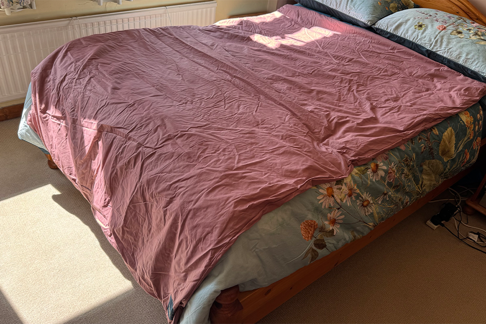 Everything stays firmly in place as you move around (Jo Plumridge/The Independent)