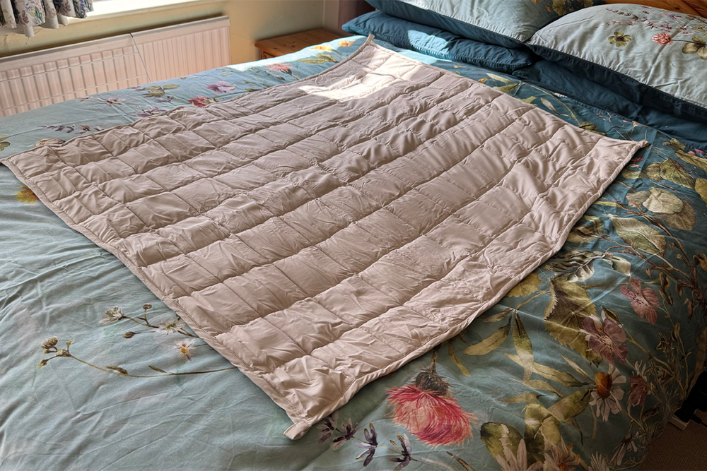 My neighbour’s son found this blanket nicely soothing and relaxing, without feeling overwhelmed (Jo Plumridge/The Independent)