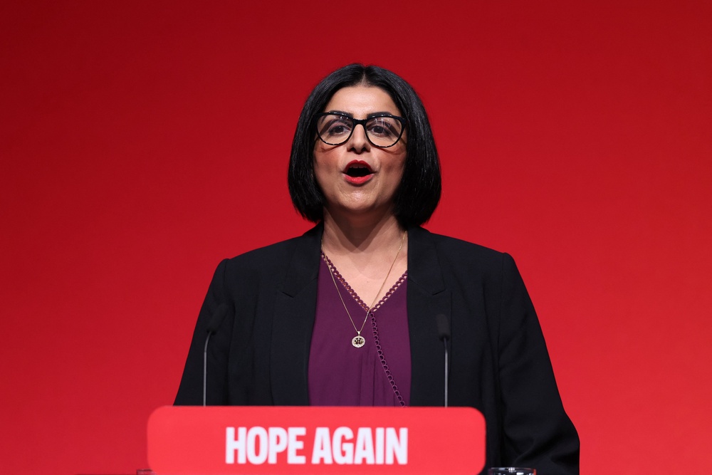 Shabana Mahmood said she was restoring fairness to the immigration system (AFP/Getty)