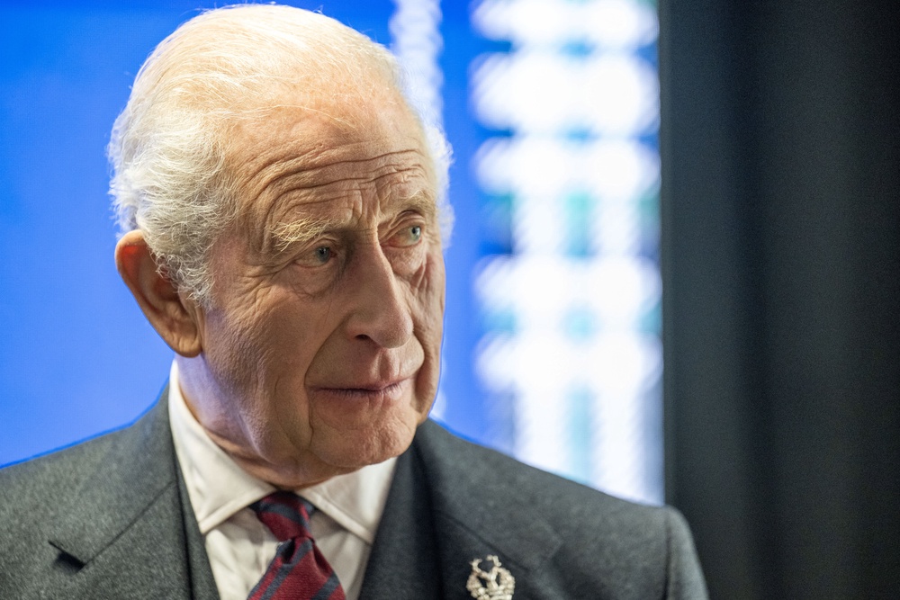 King Charles was said to be 'most concerned' about the 82-year-old explorer (Reuters)