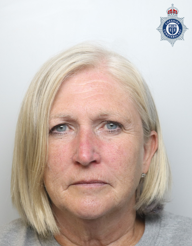 Jayne James, 63, pleaded guilty to dangerous driving (Cheshire Police)