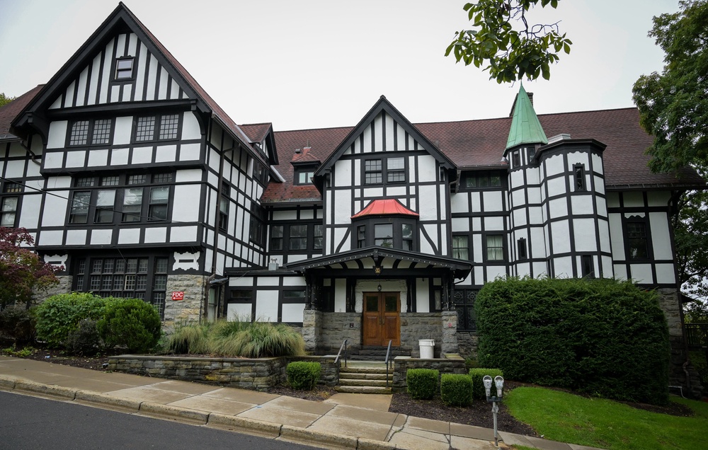 The former student filed a lawsuit earlier this month alleging that she was drugged and gang-raped by seven members of the Chi Phi fraternity (pictured) at Cornell in October 2024 (AP)