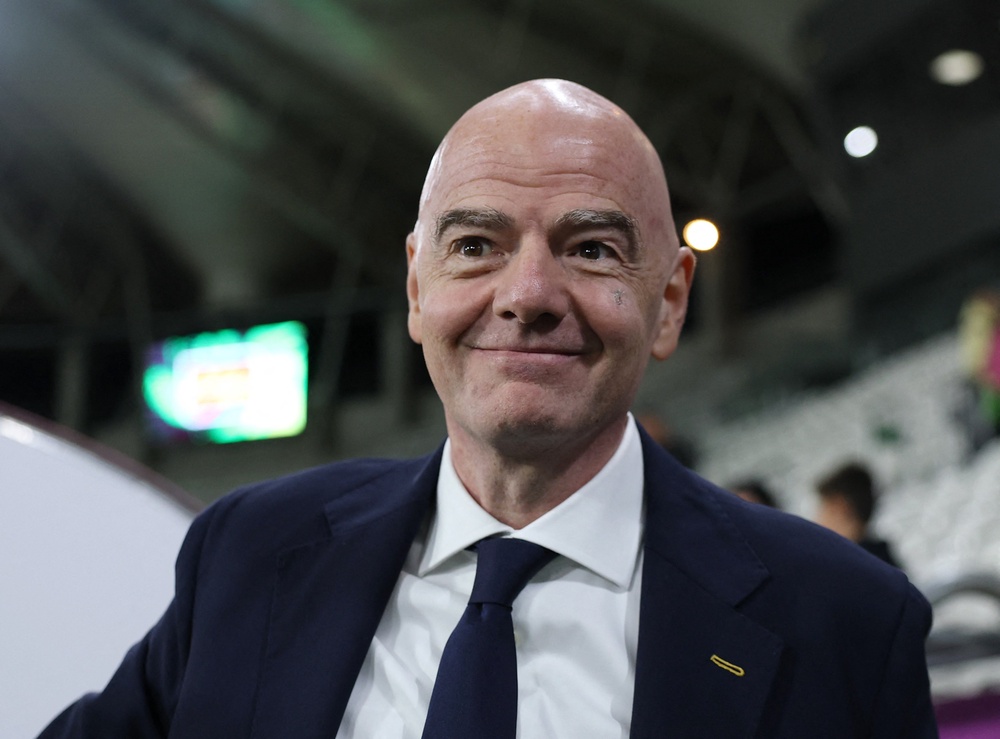 Ceferin has called for Infantino to resign as Fifa president (Reuters)